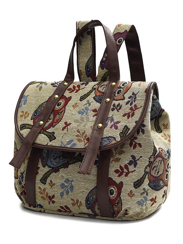 Wholesale  retro style backpack handbag